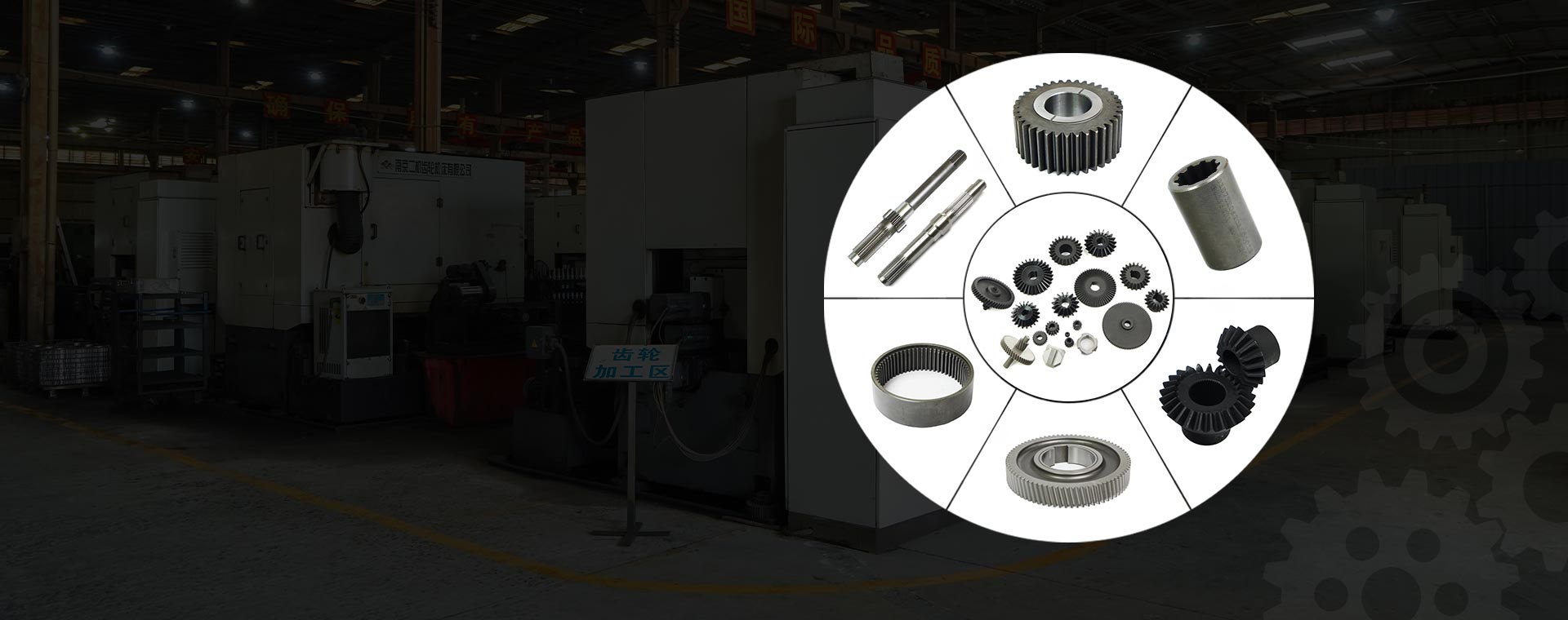 Roda dan Poros Roda Gigi Kustom CNC Cina